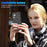 CSJ-P3 For Samsung Galaxy S24 Magnetic Case PC+TPU+Leather Back Cover - Black - 5