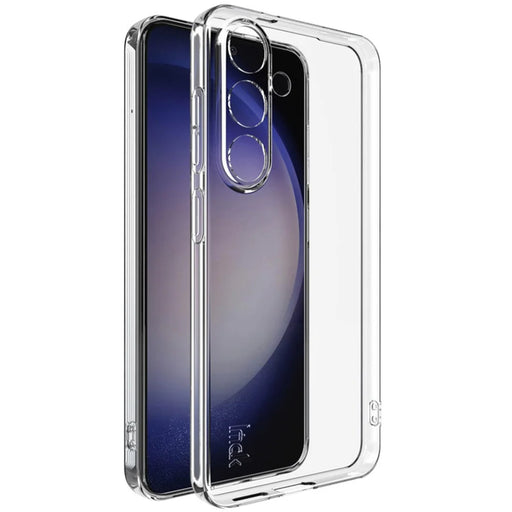 IMAK UX-5 Series Phone Cover for Samsung Galaxy S25 Clear Case Shockproof TPU Slim Phone Back Cover - 1