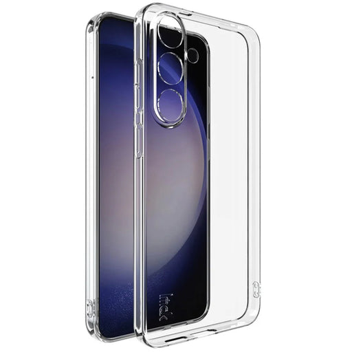 IMAK UX-5 Series Phone Cover for Samsung Galaxy S25+ Clear Case Shockproof TPU Slim Phone Back Cover - 1