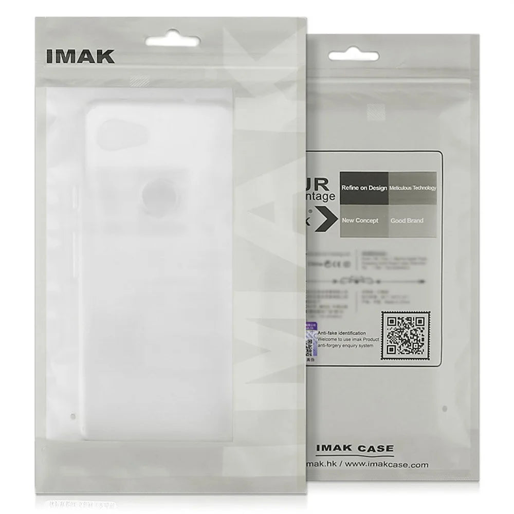 IMAK UX-5 Series Phone Cover for Samsung Galaxy S25+ Clear Case Shockproof TPU Slim Phone Back Cover - 7
