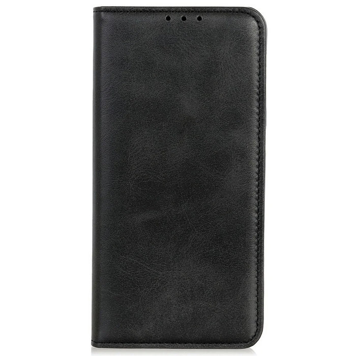 For Samsung Galaxy A26 5G Case Split Leather Flip Wallet Phone Cover - Black - 7