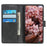 For Samsung Galaxy A26 5G Stand Wallet Case Cowhide Texture Leather Phone Cover - Black - 2