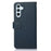 KHAZNEH For Samsung Galaxy A26 5G Case RFID Blocking Wallet Litchi Texture PU Leather Phone Cover - Blue - 7