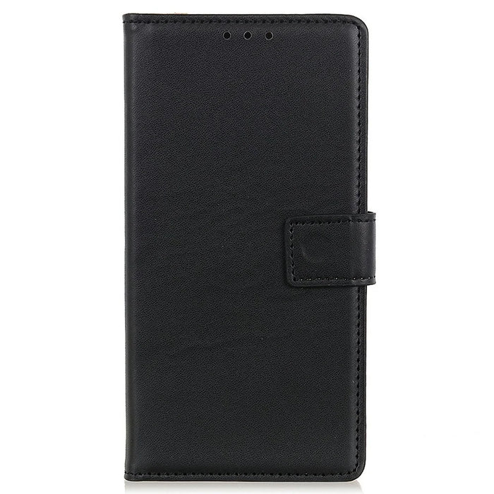 For Samsung Galaxy A26 5G Case Card Slots PU Leather Flip Stand Phone Cover - Black - 6