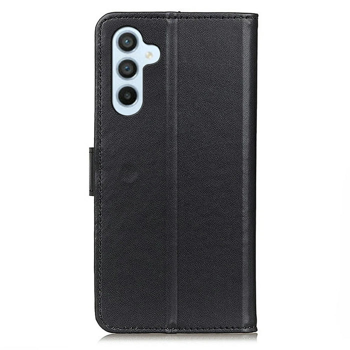 For Samsung Galaxy A26 5G Case Card Slots PU Leather Flip Stand Phone Cover - Black - 7