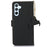 For Samsung Galaxy A26 5G Wallet Case Anti-Drop Genuine Cow Leather Phone Cover RFID Blocking - Black - 7