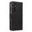 For Samsung Galaxy A36 5G Leather Case Litchi Texture RFID Blocking Wallet Stand Phone Cover - Black - 7