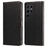 For Samsung Galaxy S25 Ultra Leather Case Litchi Texture RFID Blocking Wallet Stand Phone Cover - Black - 1