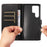 For Samsung Galaxy S25 Ultra Leather Case Litchi Texture RFID Blocking Wallet Stand Phone Cover - Black - 2