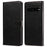 For Google Pixel 7 Pro 5G Leather Case Litchi Texture RFID Blocking Wallet Stand Phone Cover - Black - 1