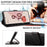 For Google Pixel 7 Pro 5G Leather Case Litchi Texture RFID Blocking Wallet Stand Phone Cover - Black - 4