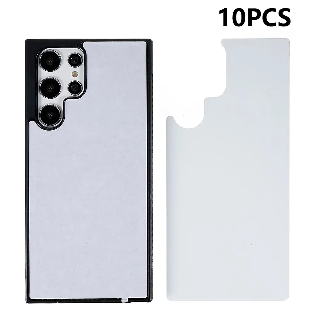 10Pcs / Pack For Samsung Galaxy S24 Ultra Case PC+TPU Phone Cover Support Heat Transfer Printing - 1