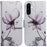 For Samsung Galaxy A56 5G  /  A36 5G Wallet Case Pattern Print Leather Phone Cover - Pink Flower - 1