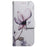 For Samsung Galaxy A56 5G  /  A36 5G Wallet Case Pattern Print Leather Phone Cover - Pink Flower - 6