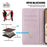 For OnePlus 13 Case RFID Blocking Kitten Pattern TPU+PU Leather Phone Cover - Pink - 4