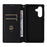 For Samsung Galaxy A56 5G Wallet Case Rhombus Imprinted Leather Phone Cover - Silver - 5