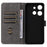 For TCL 503 Wallet Case RFID Blocking PU Leather Cover Stand View - Black - 5