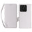 For Meizu Note 21 / Ulefone Note 20 Pro Case with Wrist Strap Litchi Texture PU Leather Wallet Phone Cover - White - 1