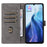 For Meizu Note 21 / Ulefone Note 20 Pro Wallet Case RFID Blocking PU Leather Cover Stand View - Black - 2