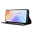 For Meizu Note 21 / Ulefone Note 20 Pro Leather Case Wallet Stand Retro Texture Phone Cover - Black - 3