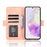 For Samsung Galaxy A56 5G Leather Case Phone Wallet Cover with Multiple Card Slots - Pink - 3
