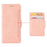 For Samsung Galaxy A56 5G Leather Case Phone Wallet Cover with Multiple Card Slots - Pink - 6