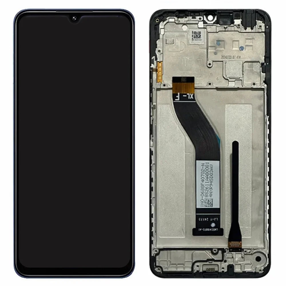 LCD Screen and Digitizer Assembly + Frame For Xiaomi Redmi 14C 4G / 14R 5G / Poco C75 4G , Grade B Replacement Part (Without Logo) - 1