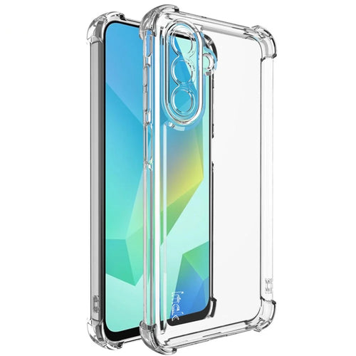 IMAK UX-4 Series For Samsung Galaxy A26 5G Case Straight Frame Four Corner Shockproof Clear TPU Cover - 1