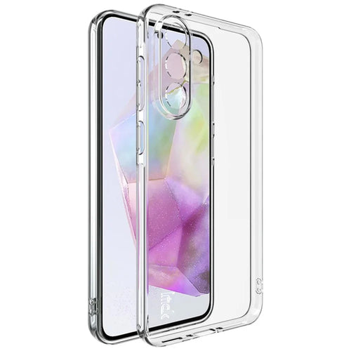 IMAK UX-5 Series Phone Cover for Samsung Galaxy A56 5G Clear Case Shockproof TPU Slim Phone Back Cover - 1