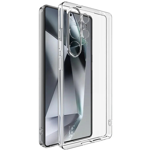 IMAK UX-5 Series Phone Cover for Samsung Galaxy S25 Ultra Case Shockproof TPU Clear Slim Phone Back Cover - 1