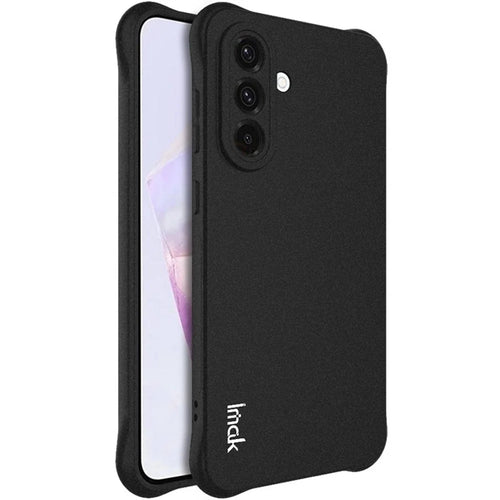 IMAK For Samsung Galaxy A56 5G Case TPU Phone Cover Airbag Shockproof Protection - Black - 1