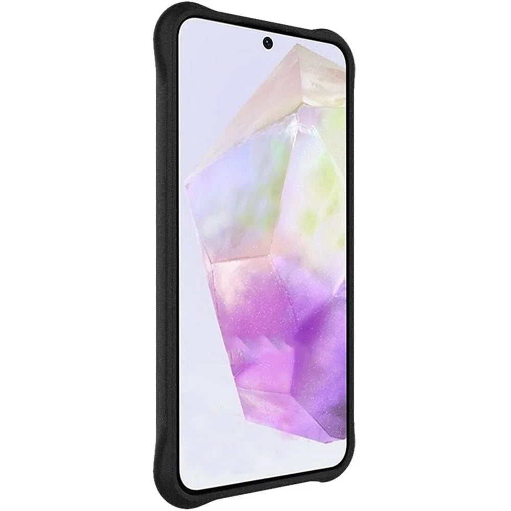 IMAK For Samsung Galaxy A56 5G Case TPU Phone Cover Airbag Shockproof Protection - Black - 3