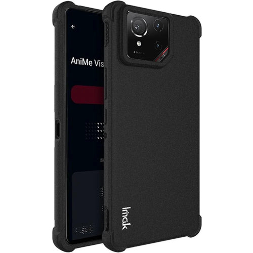 IMAK For Asus ROG Phone 9 FE 5G / 9 Pro 5G / Phone 9 5G Case TPU Phone Cover Airbag Shockproof Protection - Black - 1