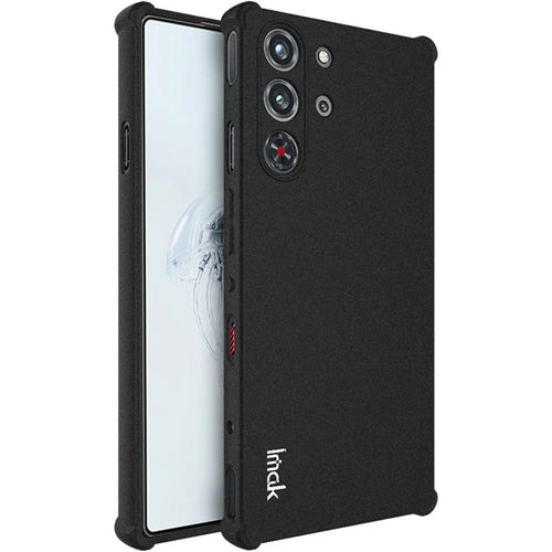 IMAK For ZTE nubia Red Magic 10S Pro+ 5G / 10S Pro 5G / 10 Pro+ 5G / 10 Pro 5G Case TPU Phone Cover Airbag Shockproof Protection - Black - 1