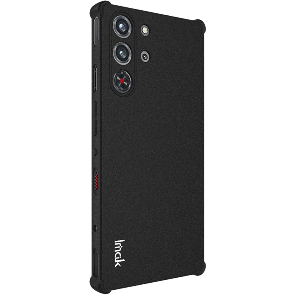 IMAK For ZTE nubia Red Magic 10S Pro+ 5G / 10S Pro 5G / 10 Pro+ 5G / 10 Pro 5G Case TPU Phone Cover Airbag Shockproof Protection - Black - 3