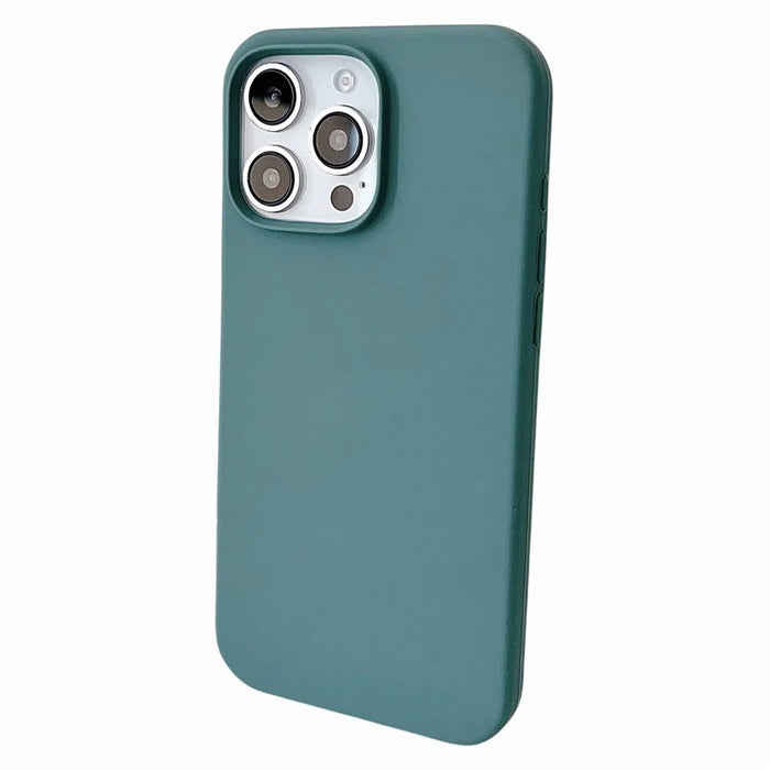 For iPhone 16 Pro Max Case Silicone Shockproof Phone Protective Cover Shell - Green - 2