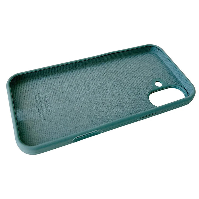 For iPhone 16 Case Silicone Shockproof Phone Protective Cover Shell - Green - 3