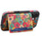 D16 For iPhone 16 Plus Magnetic Case Detachable Card Bag Flower Leather Back Cover - Green - 2