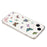 For iPhone 14 Case Anti Drop TPU Phone Back Cover Epoxy Glitter Butterfly - Blue - 3