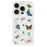 For iPhone 14 Pro Max Case Anti Drop TPU Phone Back Cover Epoxy Glitter Butterfly - Blue - 1