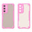 For Samsung Galaxy S24 FE Case PC+TPU Frosted Phone Back Cover - Pink - 2