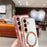 For Samsung Galaxy S24+ Magnetic Case Electroplating TPU Phone Cover - Blue - 6