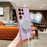 For Samsung Galaxy S24 Ultra Magnetic Case Electroplating TPU Phone Cover - Purple - 3