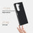 ABEEL For Samsung Galaxy Z Fold 5G Magnetic Case Carbon Fiber Texture Back Cover - Black - 3