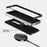 ABEEL For Samsung Galaxy Z Fold6 5G Magnetic Case Carbon Fiber Texture Back Cover - Black - 7