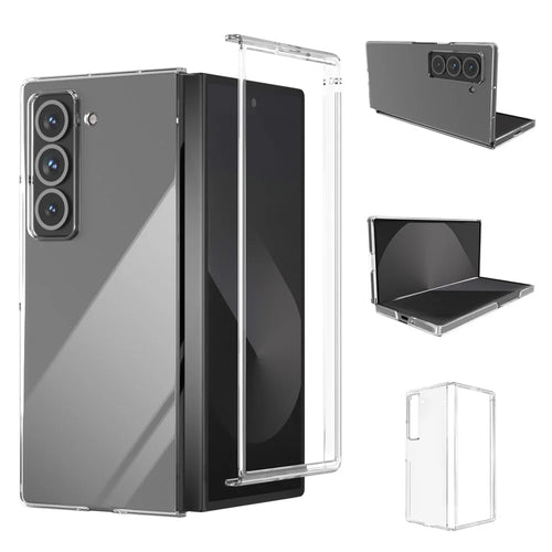 For Samsung Galaxy Z Fold Special Clear Case Anti-Drop Hard PC Phone Cover - 1