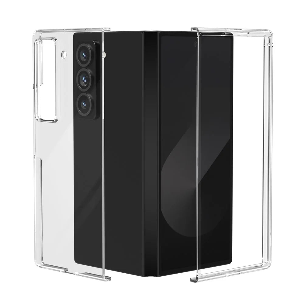 For Samsung Galaxy Z Fold Special Clear Case Anti-Drop Hard PC Phone Cover - 2