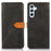 KHAZNEH For Samsung Galaxy A56 5G Wallet Phone Case Stand Leather Flip Cover - Black - 1