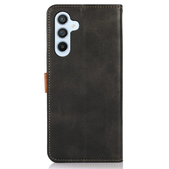KHAZNEH For Samsung Galaxy A56 5G Wallet Phone Case Stand Leather Flip Cover - Black - 7