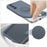 For Samsung Galaxy A16 5G  /  4G Silicone Case with Strap Ring Kickstand Phone Cover - Black - 3